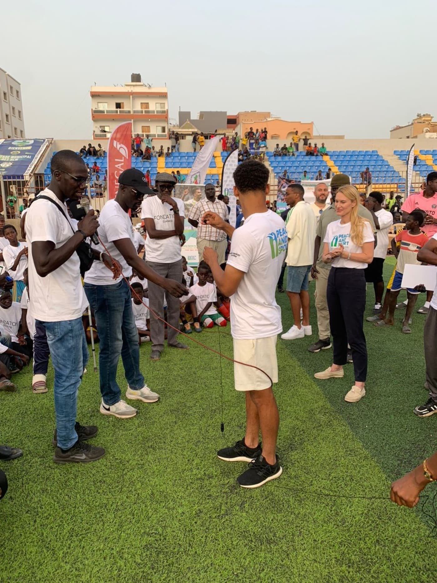 Peace and Sport au Stade HLM Dakar